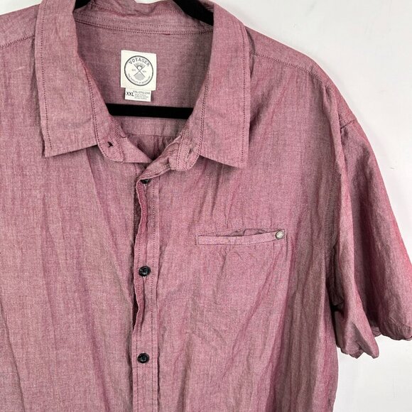 Voyager purple short sleeve button down size XXL - Picture 6 of 6